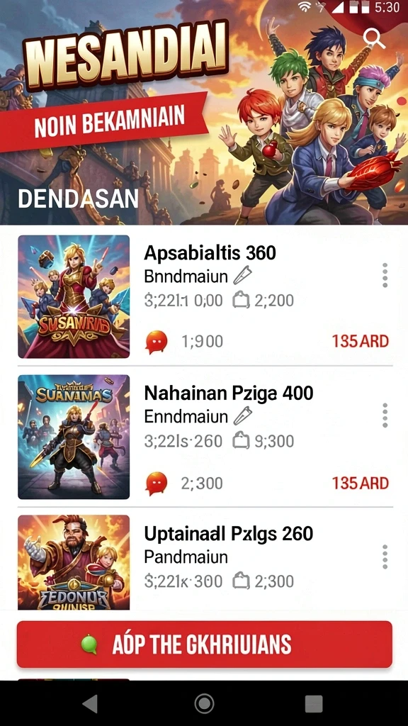 baru01 - Level-level menarik yang penuh tantangan.