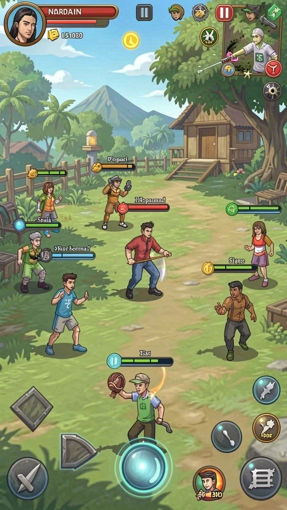 she777 - Tangkapan layar menampilkan mode multiplayer yang seru.